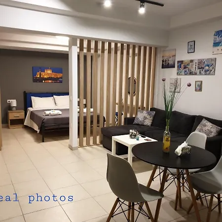 Blue - Comfy Center Rodos Apartament Asgourou